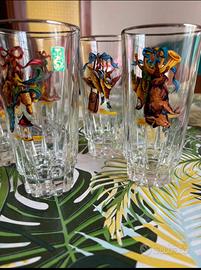 Set 6 Bicchieri Amaro Vintage Anni '60/70