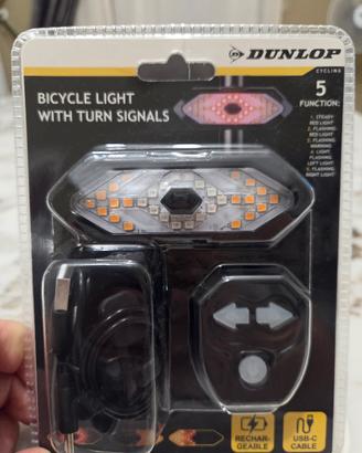 luce posteriore bici o monopattino dunlop  nuovo