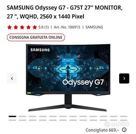 Samsung Odyssey G7  27”