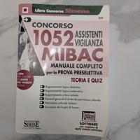 Libro per Concorso Assistenti Vigilanza MIBAC