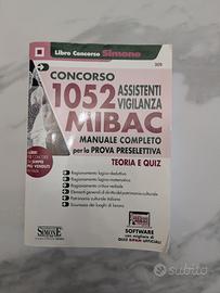 Libro per Concorso Assistenti Vigilanza MIBAC