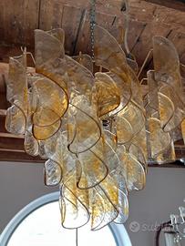 Lampadario murano Mazzega