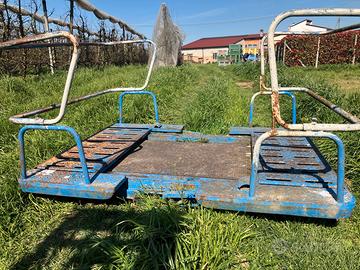 pedana per muletto agricolo