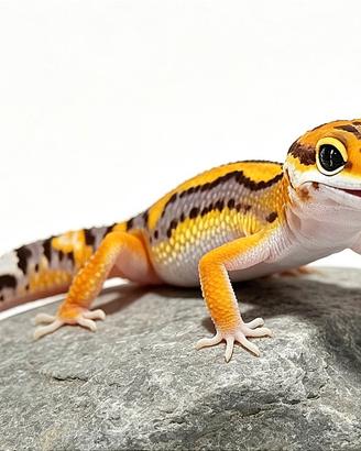 Vari colori geco leopardino e kit completo. Scambi
