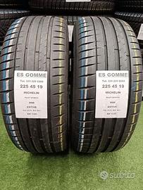 2 gomme 225 45 19 MICHELIN RIF1321