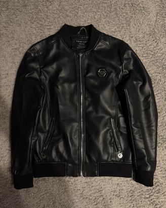 Giacca in pelle Philip Plein