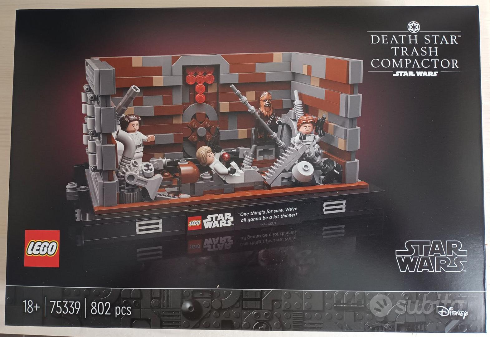 Lego 75339 Diorama Compattatore rifiuti Morte Nera - Collezionismo In  vendita a Rovigo