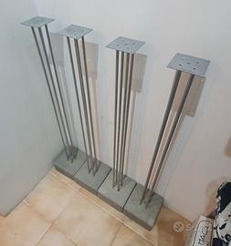 4 Piedistalli per casse dolby sorraund come nuovi 