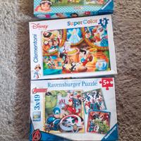 Puzzle gioco vari modelli