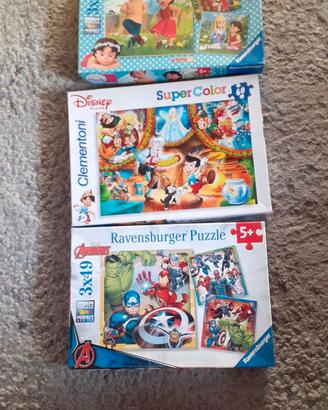 Puzzle gioco vari modelli