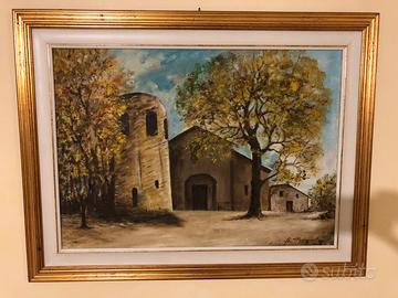 Quadro pittura ad olio