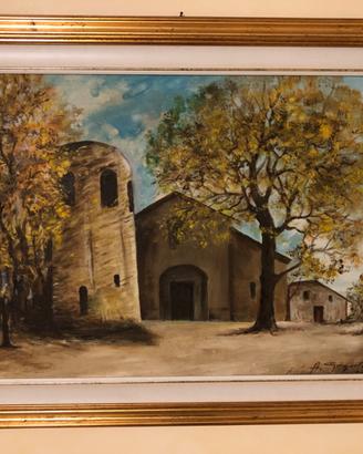Quadro pittura ad olio