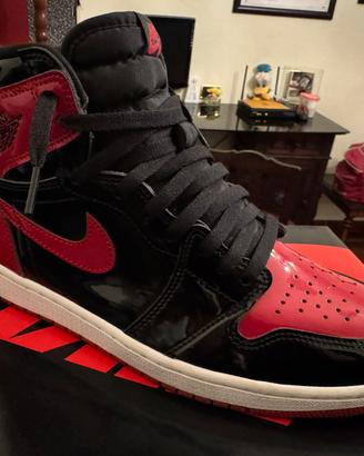 Jordan 1 Retro High OG Patent Bred 44.5 EU