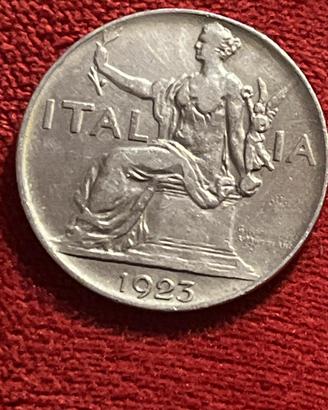Moneta Buono da 1 Lira 1923