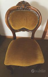 SEDIE IN STILE CLASSICO - LOTTO DA 4 + 2