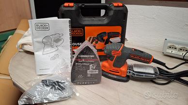 levigatrice Mouse Black and Decker + carta 120