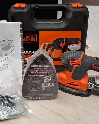 levigatrice Mouse Black and Decker + carta 120