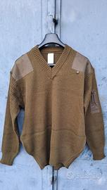 maglione verde militare misura L 