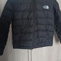 North Face piumino nero bambino -M