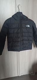 North Face piumino nero bambino -M
