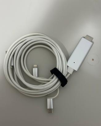 Cavo Adattatore Digitale USB / Lightning a HDMI TV