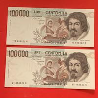 100000/100.000 Caravaggio consecutive