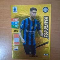 card Panini Adrenalyn Top Player Bastoni