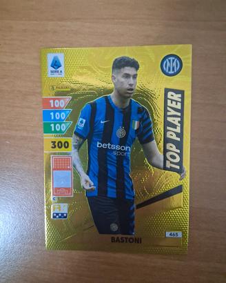 card Panini Adrenalyn Top Player Bastoni
