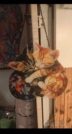 Decorazione sospesa Gattini abbracciati in
acrilic