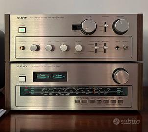 HiFi Vintage Sony Ampli TA-2650 + Tuner ST-2950F