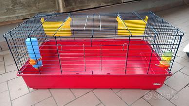 gabbia per conigli nani