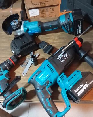 tris attrezzi doppia batteria caricabatteria 