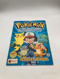 Sticker album Pokémon Acchiappali tutti - serie 2