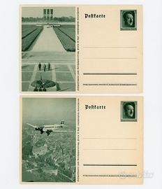 Nazismo 2 Cartoline Nazionalsocialismo Reich