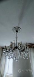 Lampadario in cristallo