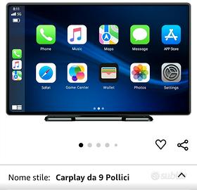 Autoradio car play solo per iPhone 