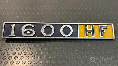 Lancia Fulvia Coupe 1600 HF logo originale