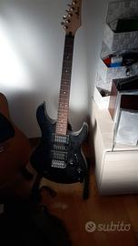 Yamaha chitarra elettrica nera – come nuova, pront