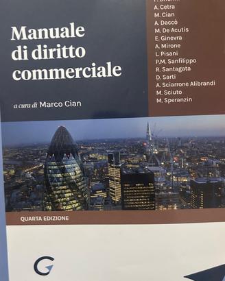 Manuale di diritto commerciale