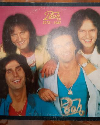 Pooh "1978-1981" antologia LP 12".  