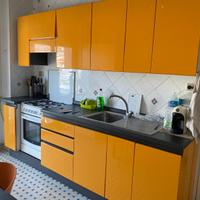 cucina arancione snaidero