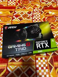 Rtx 2080 msi gamjng x trio