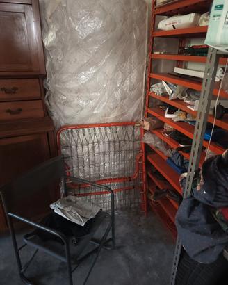 materasso singolo +rete lettp