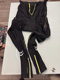 Pantalone salopette invernale bicicletta