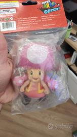 Action Figure Toadette Odissey NUOVO super mario