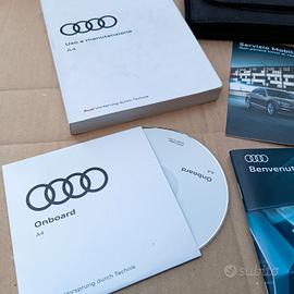 Manuale uso e manutenzione Audi A4 - serie B8 