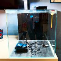 Acquario Cubo Amtra Nanotank 90L completo - pronto