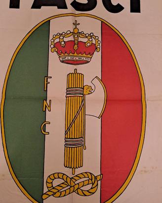 Raro manifesto  Fasci Nazionali Corporativi 1930
