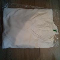maglione uomo di cotone bianco tg xl Benetton 
