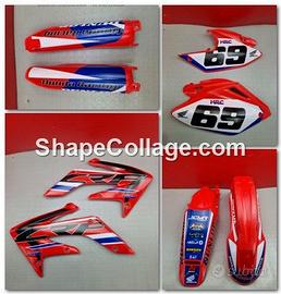 KIT PLASTICHE HONDA CRF 300 X 2010 2011 CRE 250 20